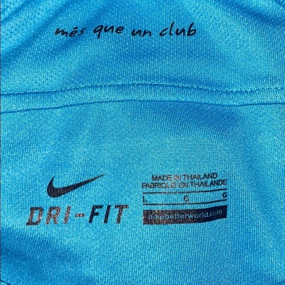 NWOT 2015 Barcelona away long sleeve jersey - Picture 4 of 7